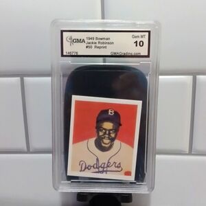 GMA 1949 Bowman Jackie Robinson #50 REPRINT